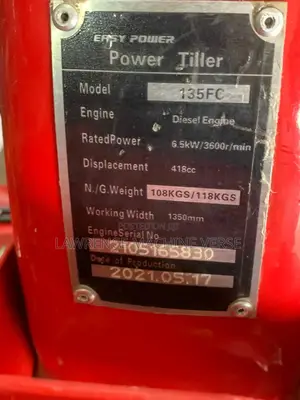 Garden Diesel Tiller 6.5kw Walking Tractor