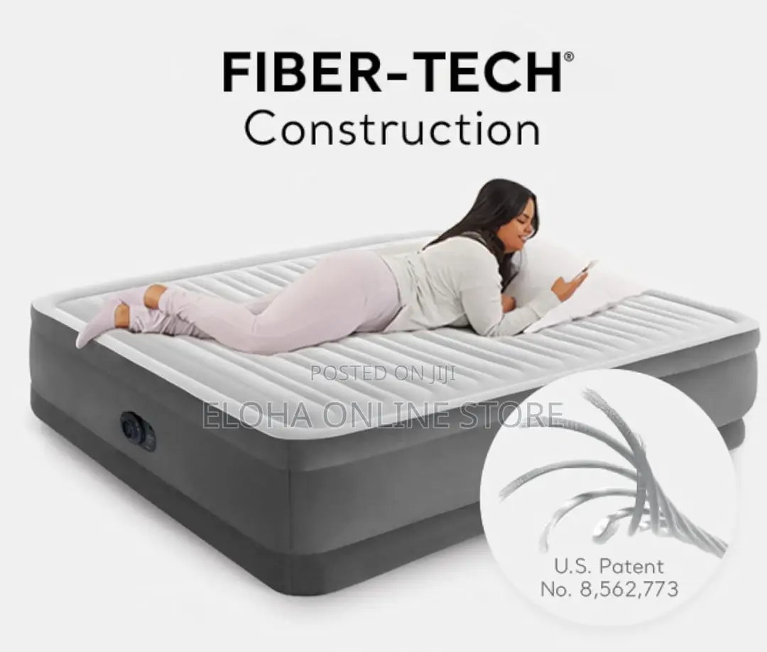 Inflatable Mattress Intex Fiber-Tech Comfort-Plush