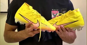 Yellow Nike Men's Mercurial Zoom Superfly 9 Soccer Boots