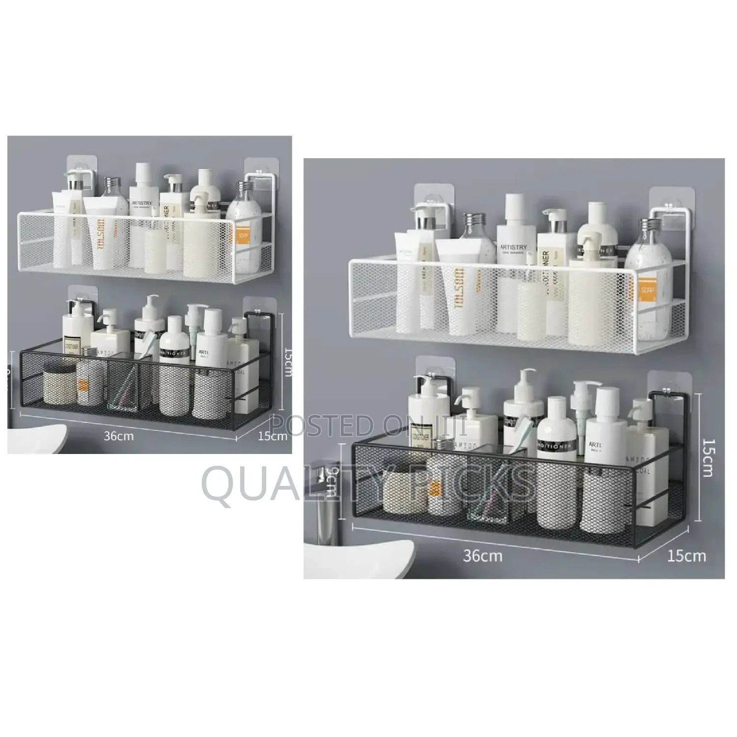 Wall Mounted Shelf Organizer