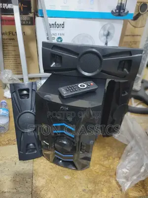 Photo - Black FQL Speakers/Subwoofers