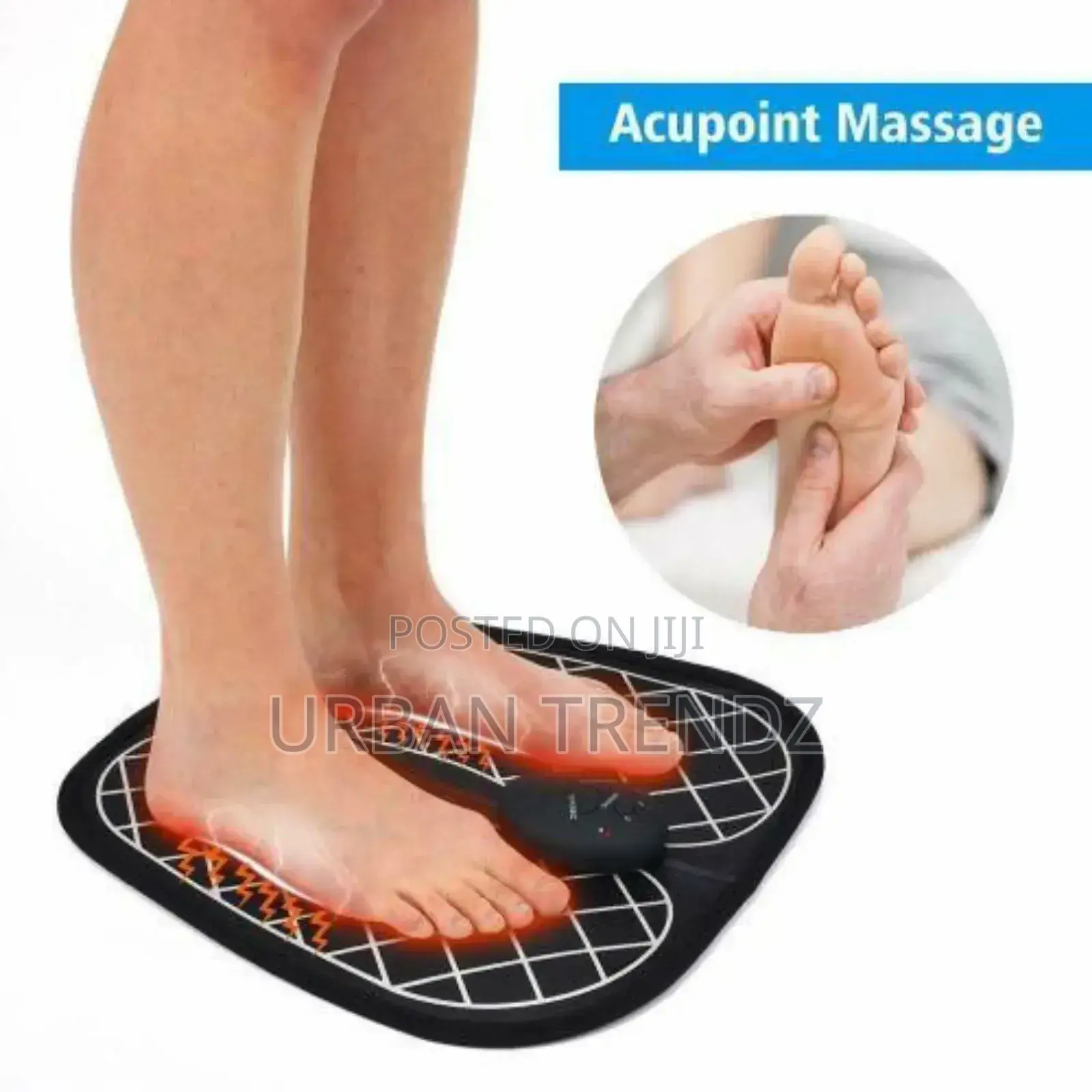 Foot Massager, Portable Electric Foot Massage Mat,