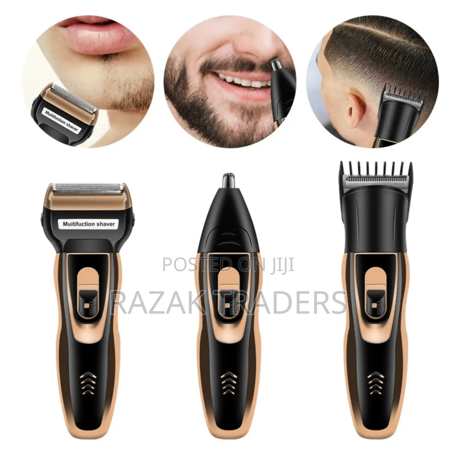 Kamei 3 in 1 Hair Beard Trimmer