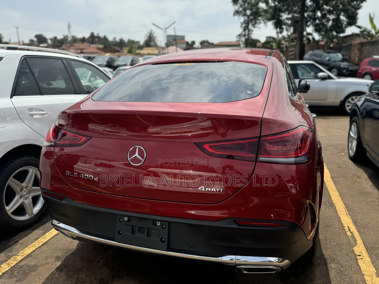 Mercedes-Benz GLE-Class 2020 Red