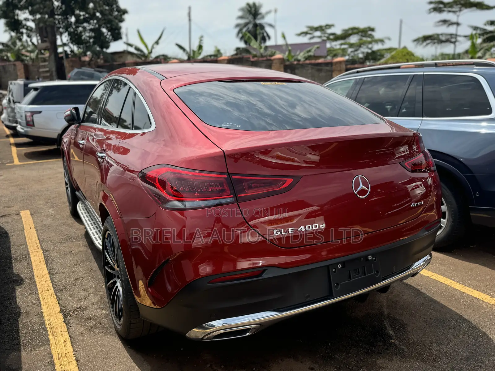 Mercedes-Benz GLE-Class 2020 Red