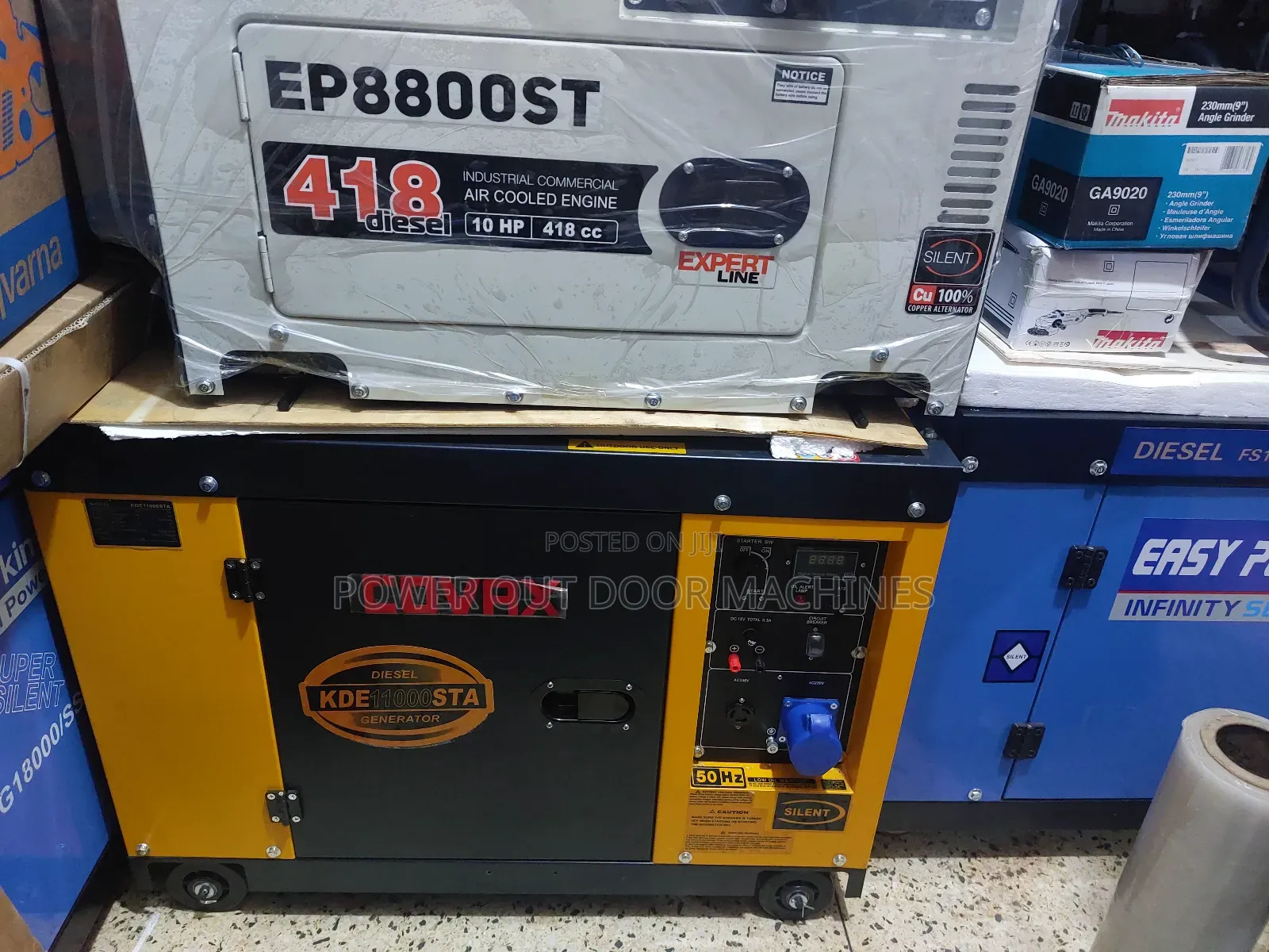 10 Kva / 11000 Watts Covax / Kipor DIESEL Silent Generator