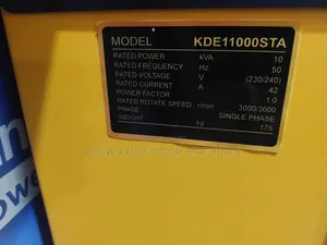 10 Kva / 11000 Watts Covax / Kipor DIESEL Silent Generator