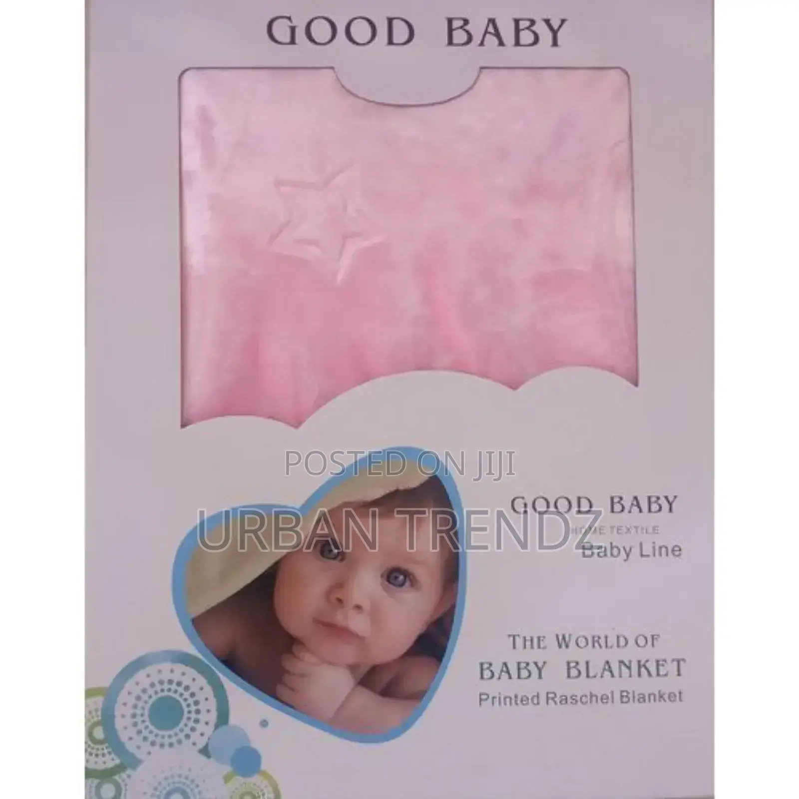 Baby Soft Thick Layer Swaddle Receiving Blanket - Pink