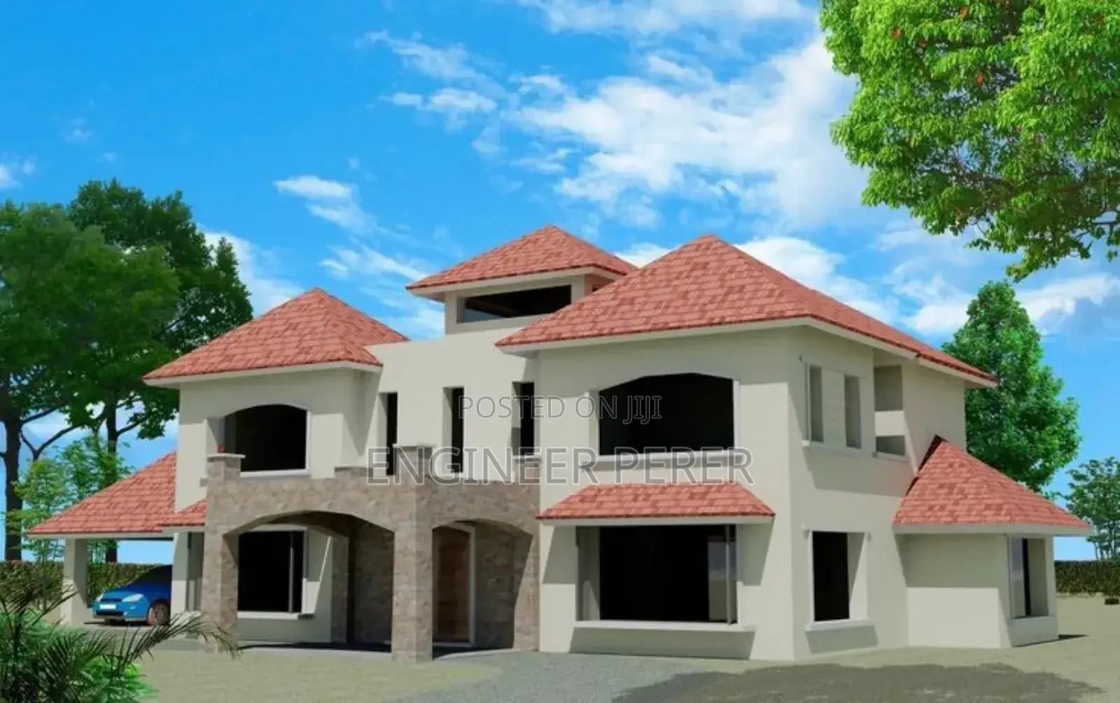 1floor Plan Plot 100x100