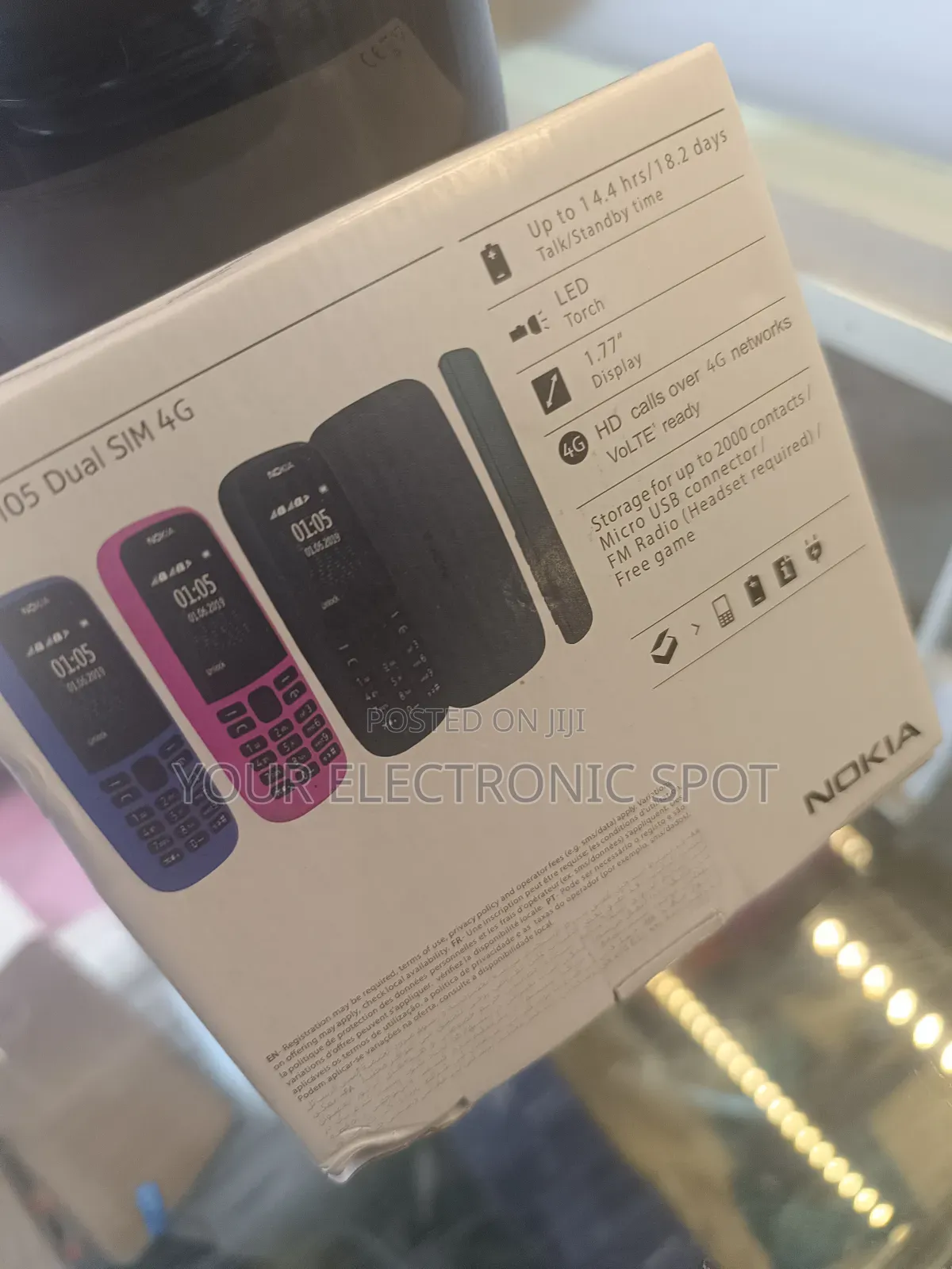 New Nokia 105 Black