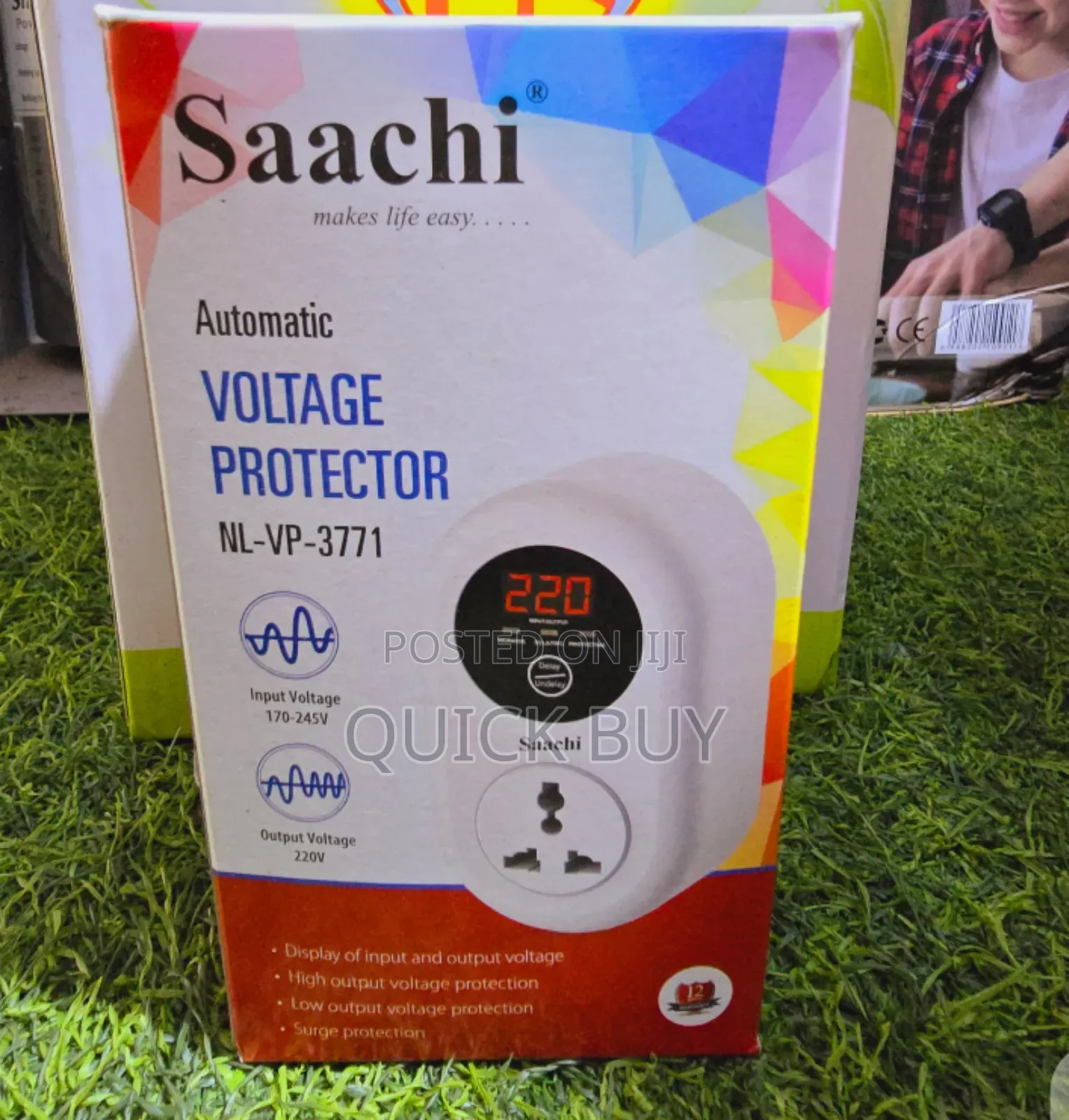 Original Saachi Automatic Voltage/ Surge Protector