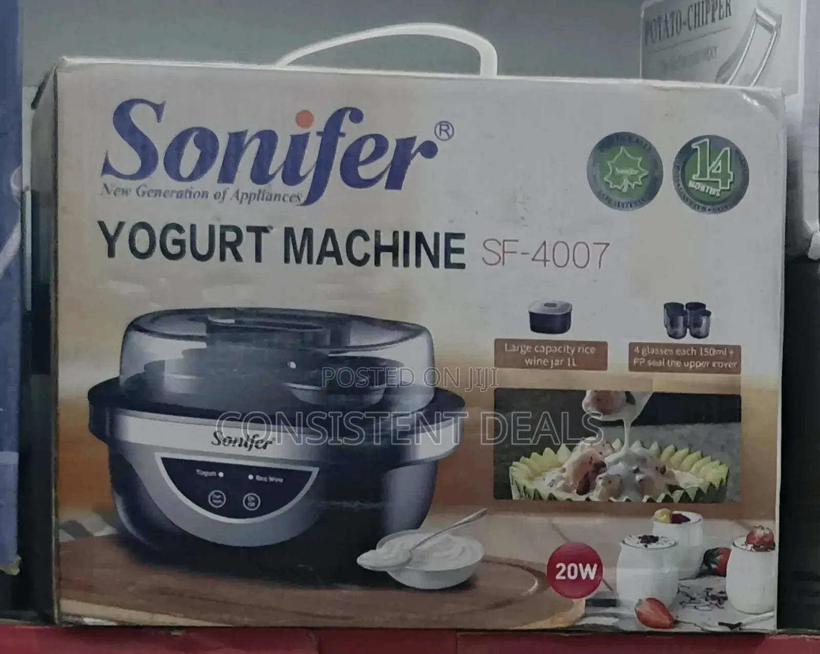 Sonifer Electric Automatic Yoghurt Maker Machine