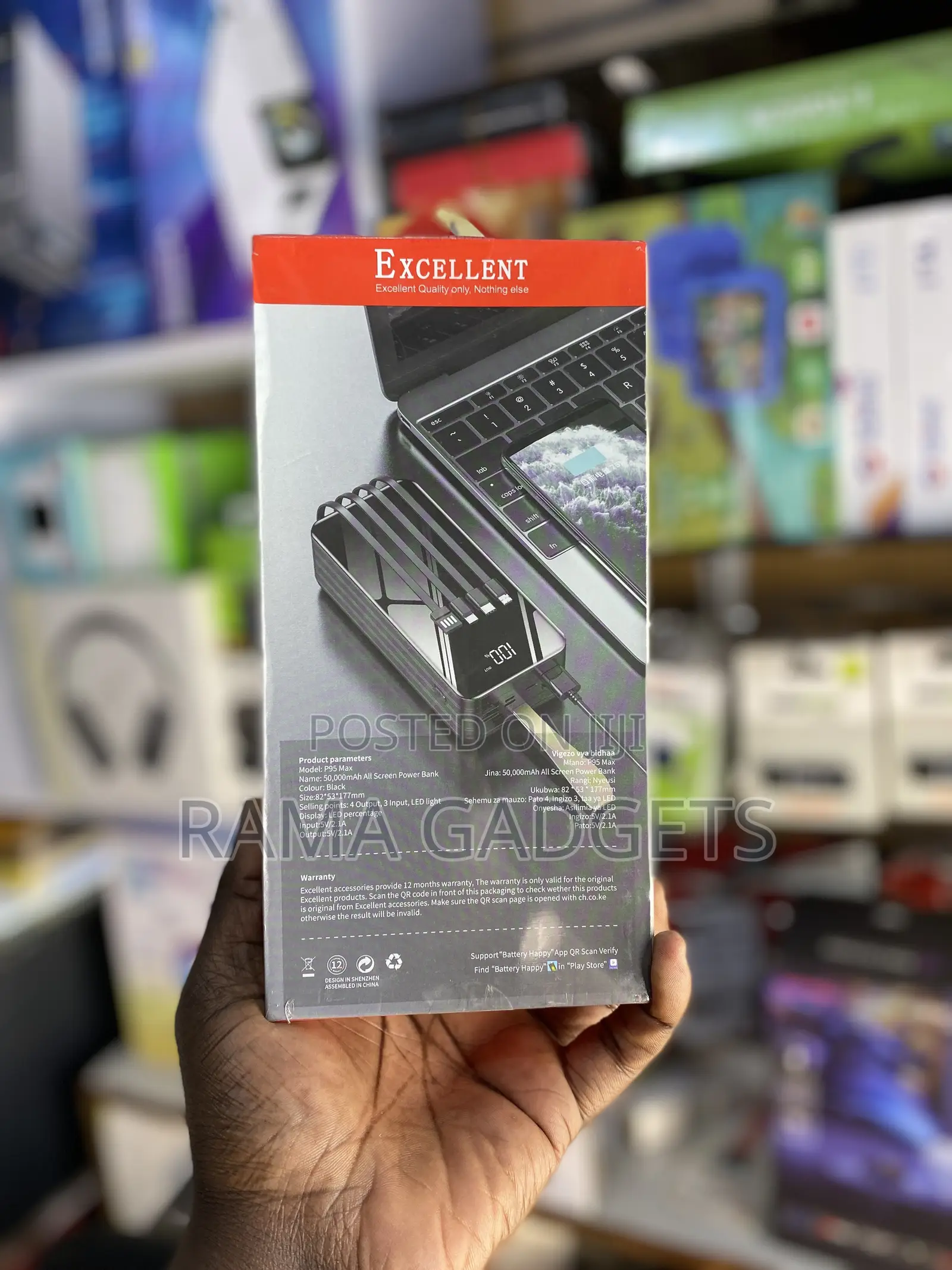 50000mah Excellent Power Bank