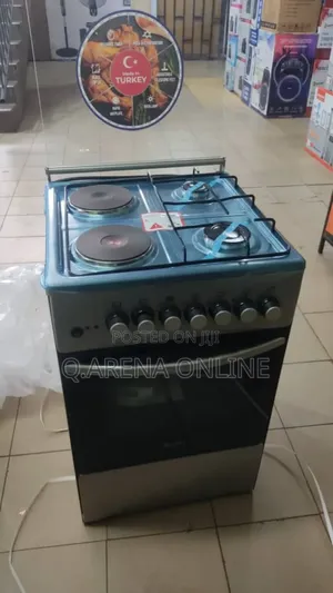 2 Electric 2 Gas Burners Cooker Warranty Available