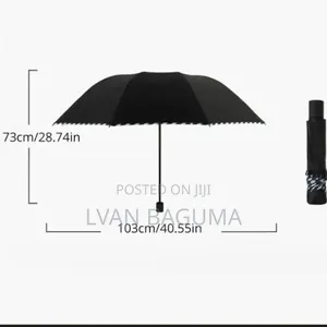 3 - Fold Portable Rain / Sun Umbrella