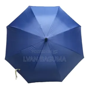 J - Handle Sun / Rain Umbrellas - Blue and Maroon