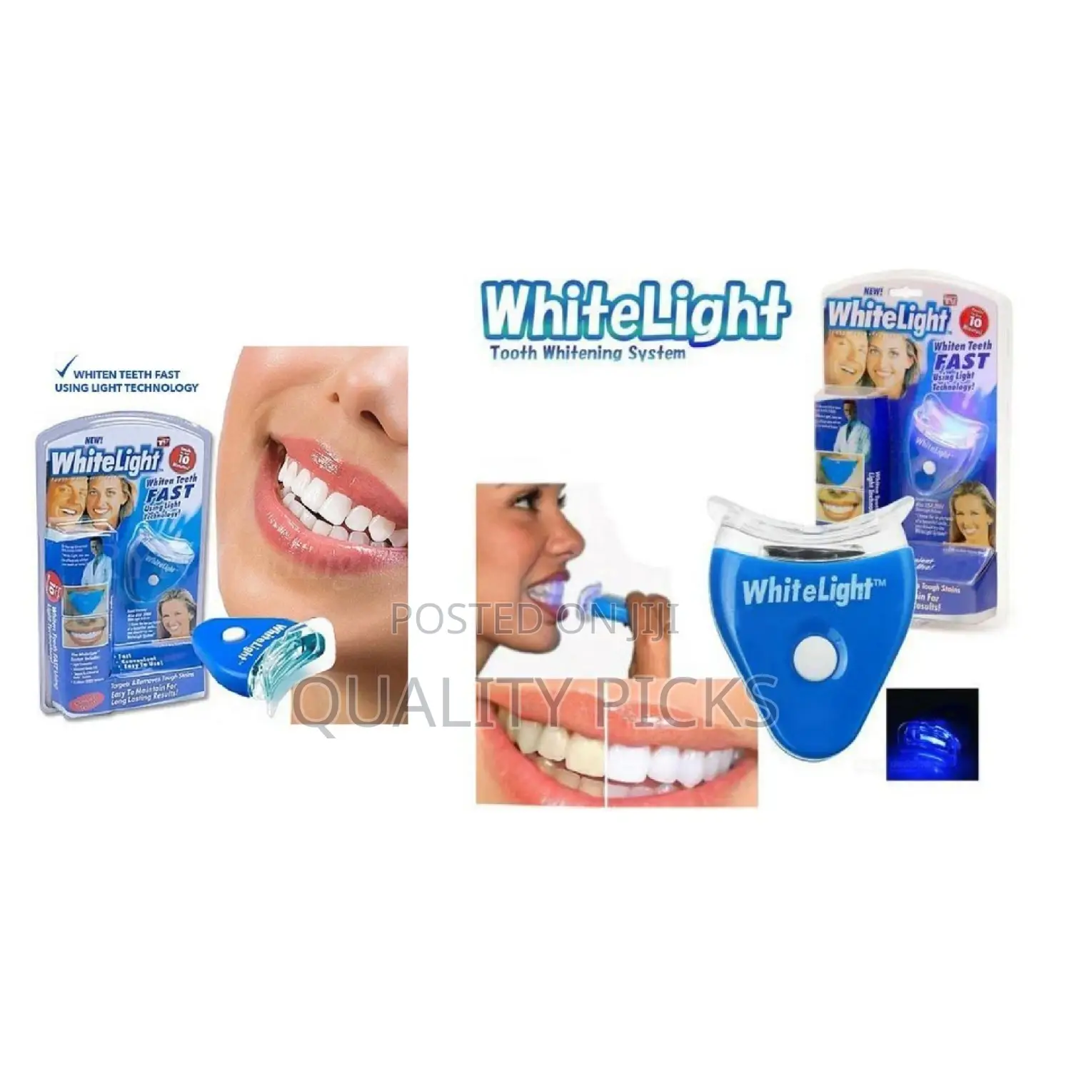 White Light Teeth Whitening Technology, Blue