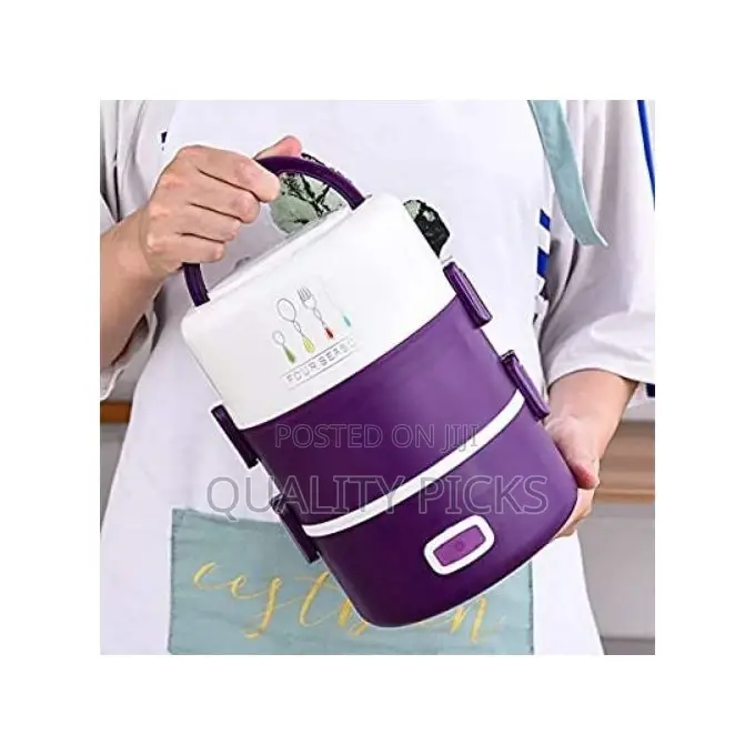 3 Layer 2 Litres Portable Food Electric Lunch Box