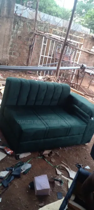 2 Seater Sofa Seat in Green Colour on Order