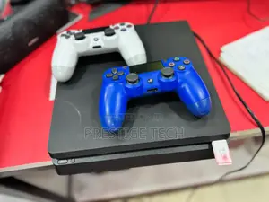 Sony Play Station 4 Slim Chipped With 3 Pads And 6 Games, Ps4 Slim