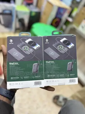 Green Lion Magpulse Magsafe Powerbank 10,000mah With Cables