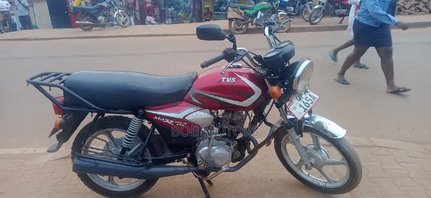 TVS HLX 125 2021 Red