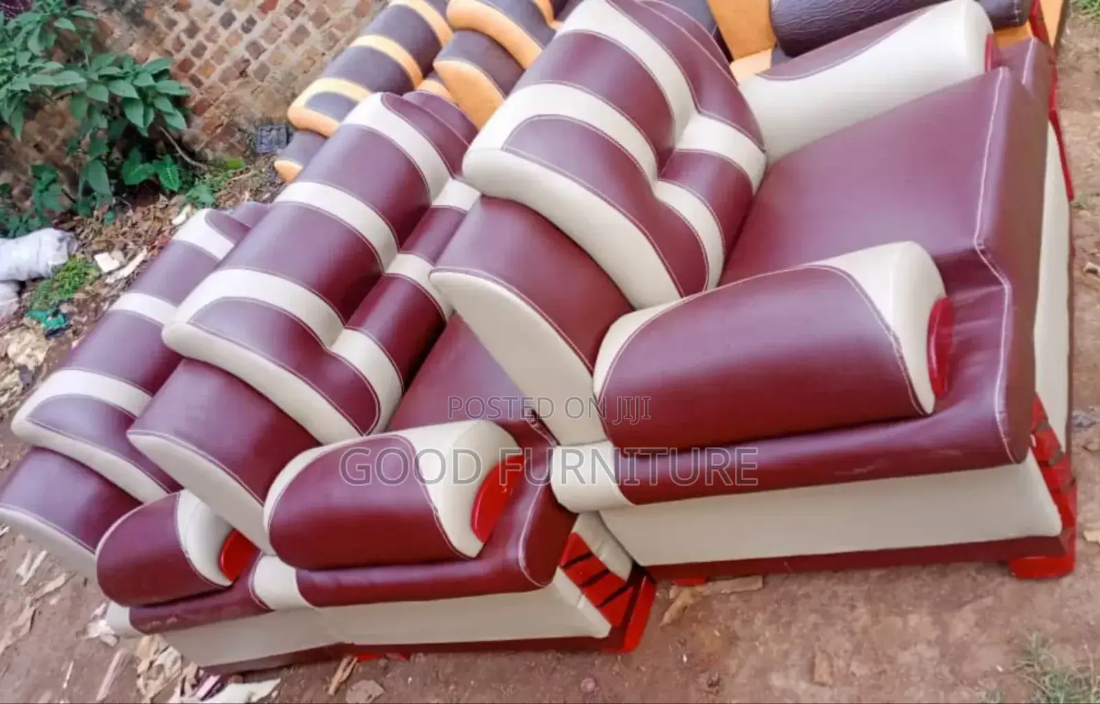 Amazing Exotic Five Seaters Sofas Set