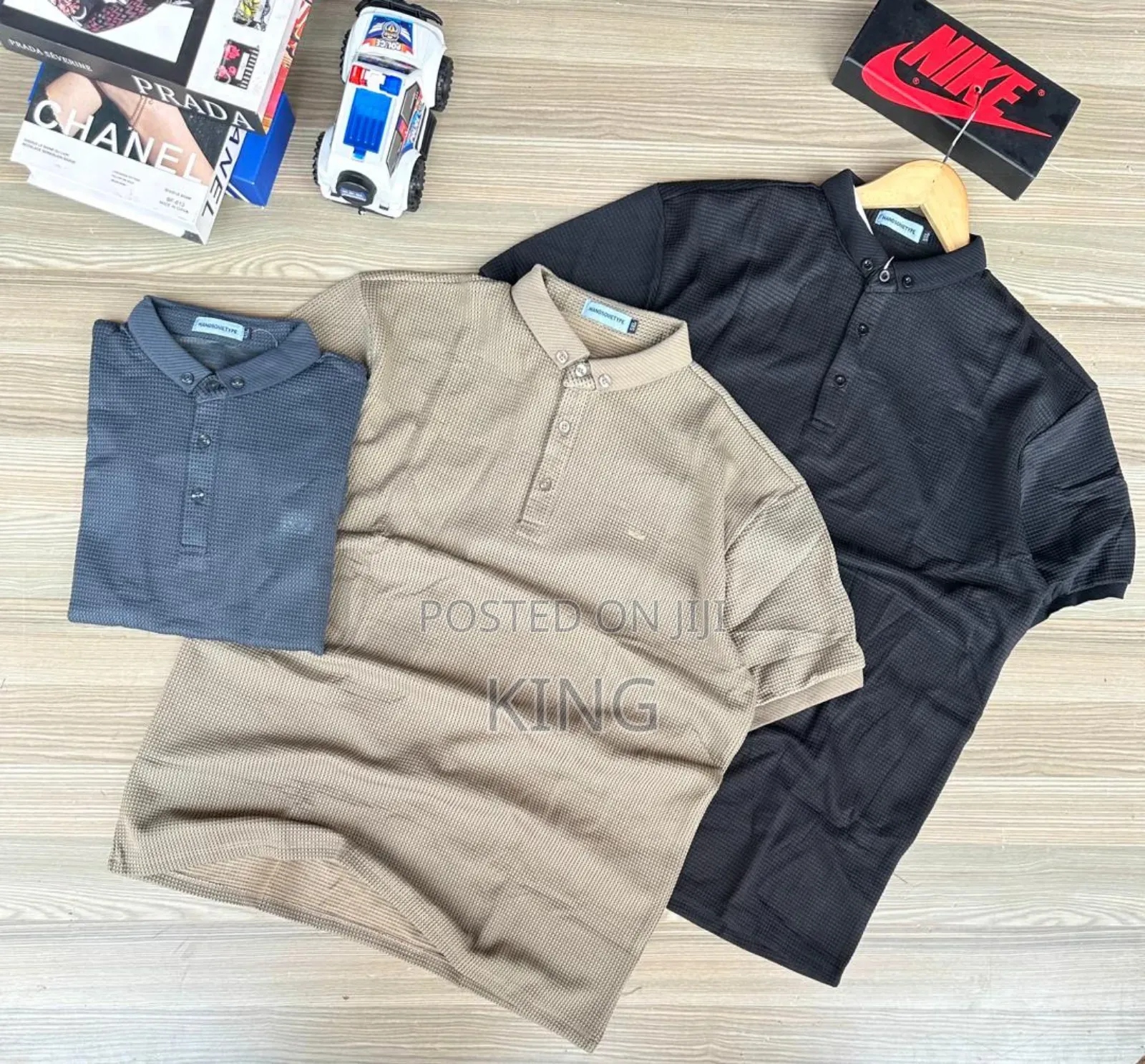 Polo Collar T Shirt. Simple and Classic 3in1