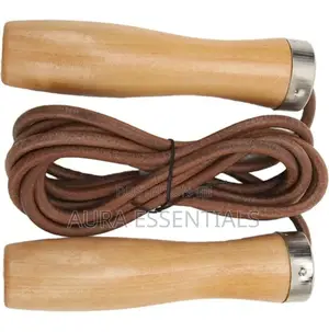 Premium Leather-Brown Jump Rope