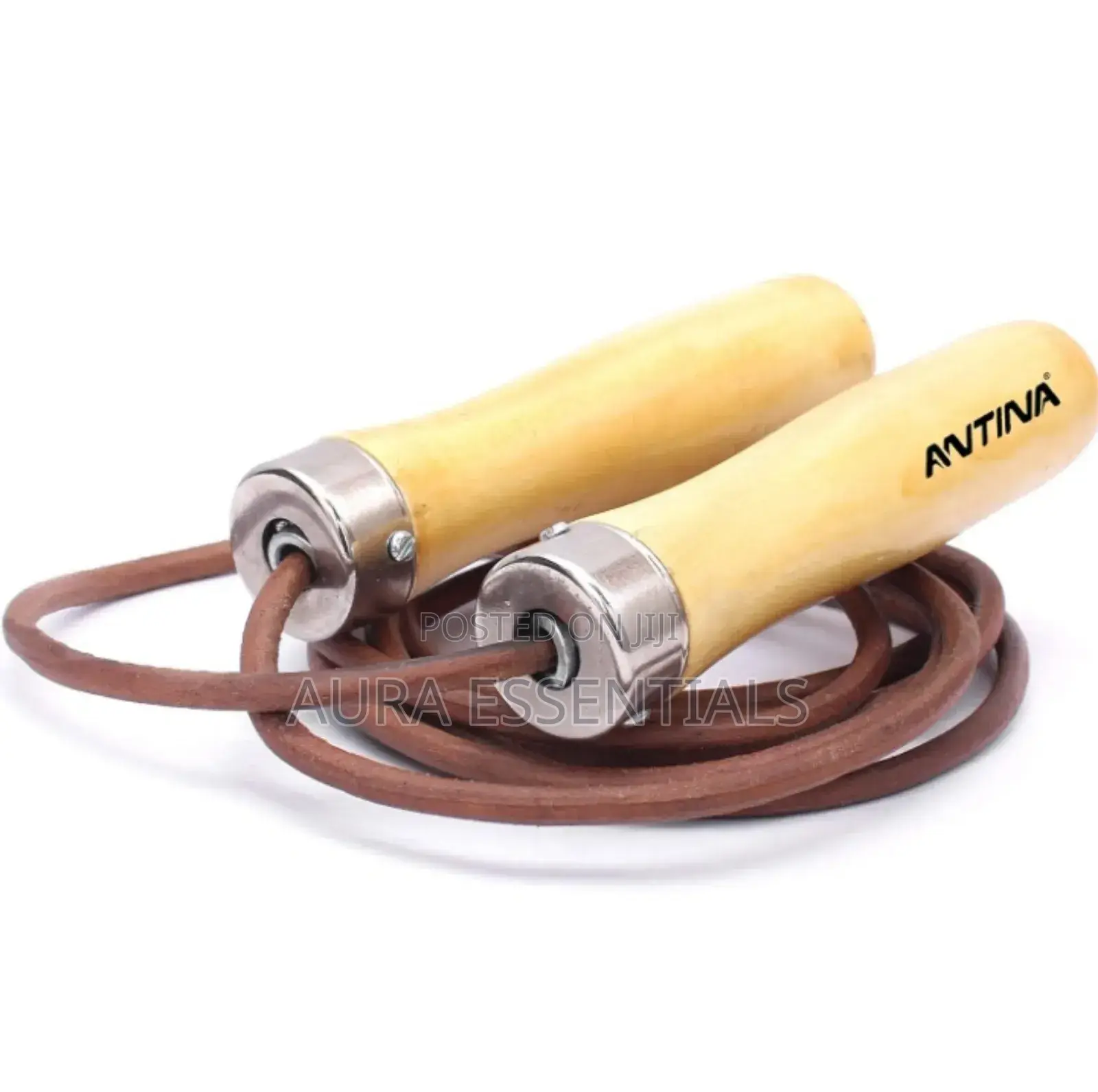 Premium Leather-Brown Jump Rope