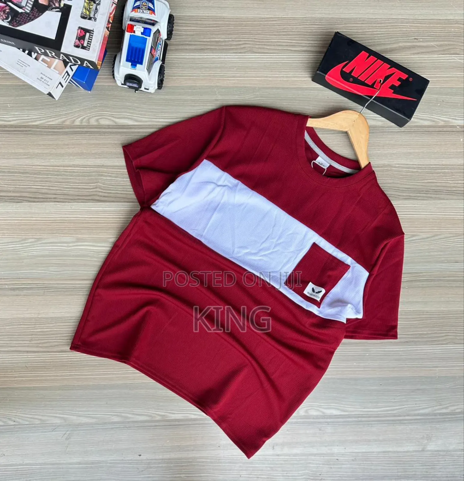 Maroon Crew Neck T-Shirt