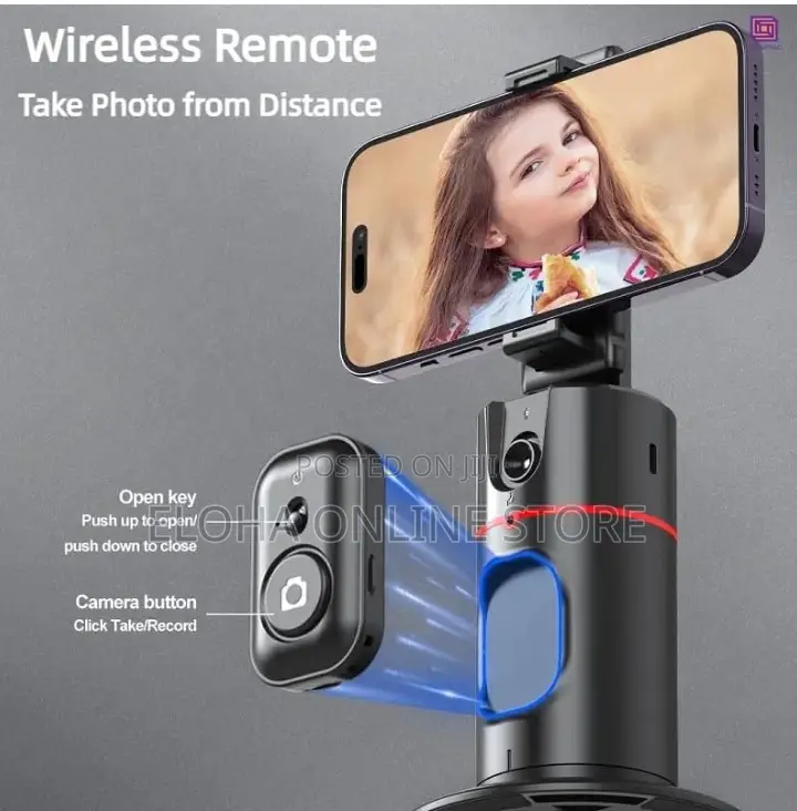 P02 AI Recognition 360 Camera Phone Holder