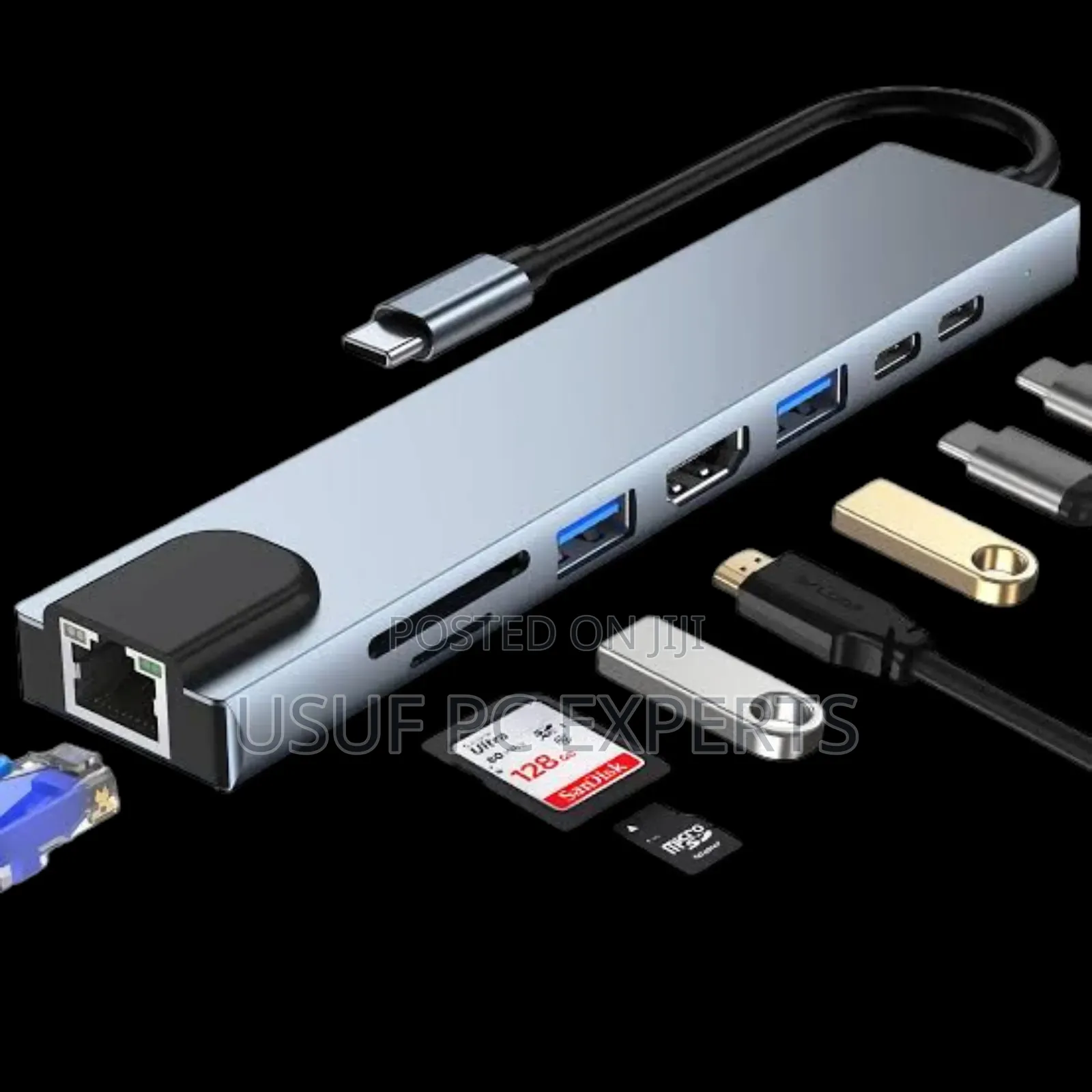 8in1 Type C Hub Multi Port