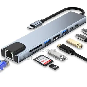 8in1 Type C Hub Multi Port
