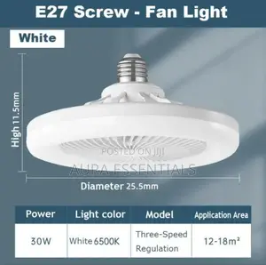Modern Indoor Dimmable Small Ceiling Fan With Light