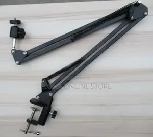 Adjustable Microphone Clamp Stand