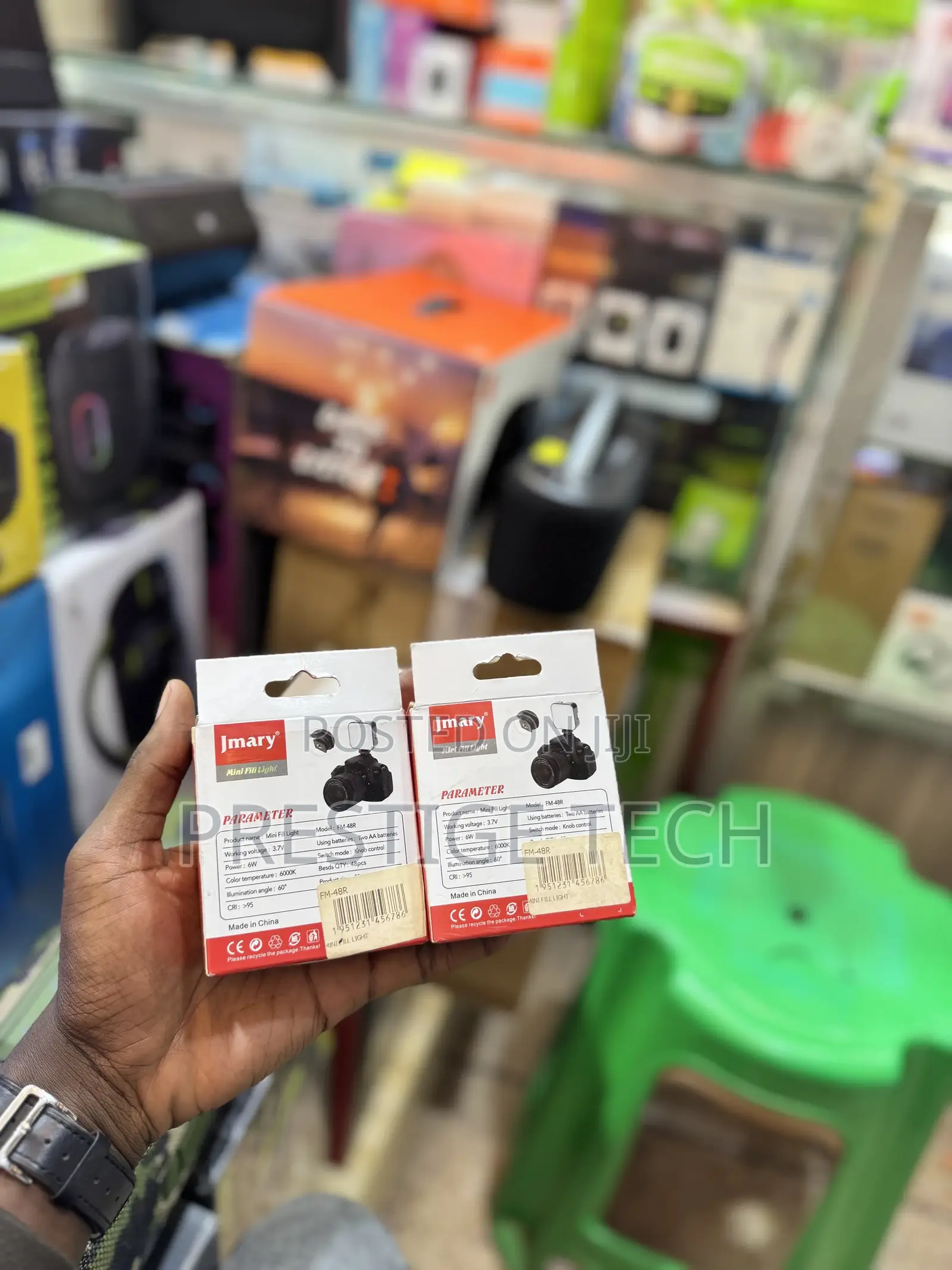 Jmary Mini Fill Light for Video Cameras Tripod