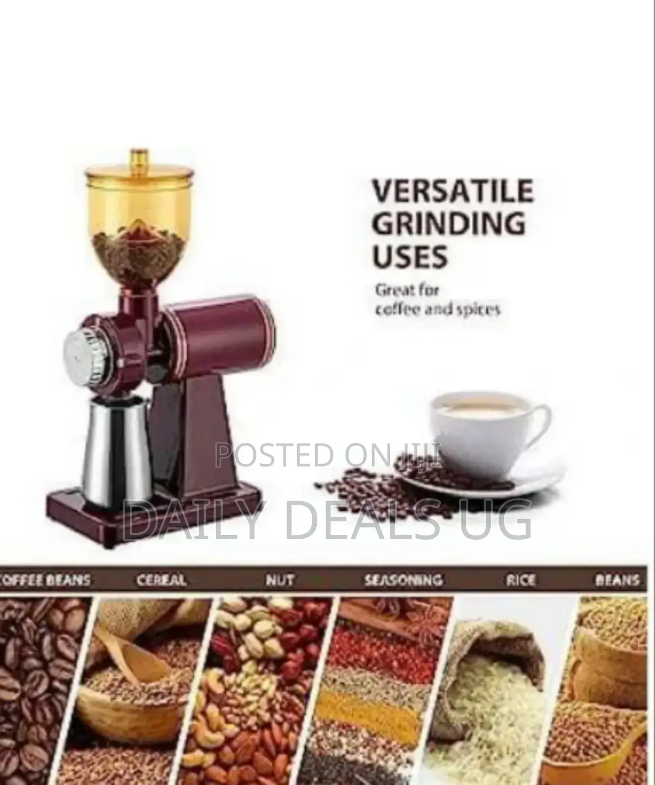 Electric Commercial Coffee Grinder
