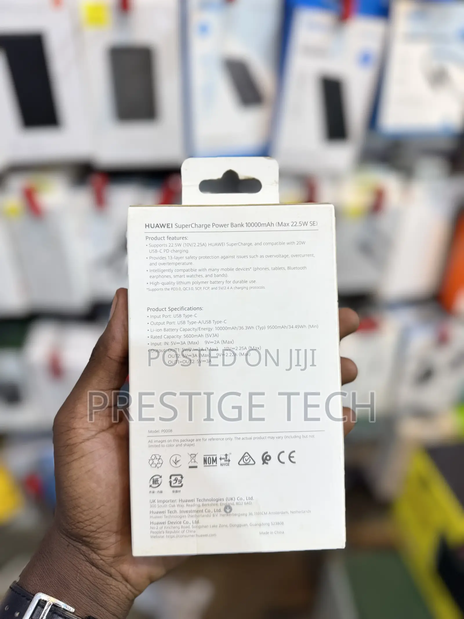 Huawei Super Charge Powerbank 10,000mah 22.5W