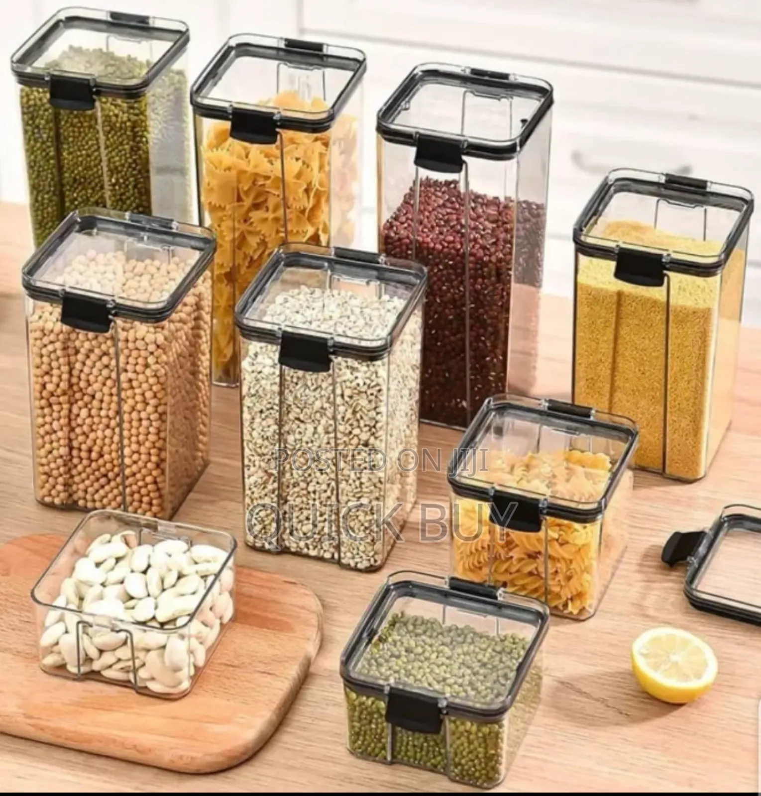 Generic Transparent Airtight Food Storage Containers
