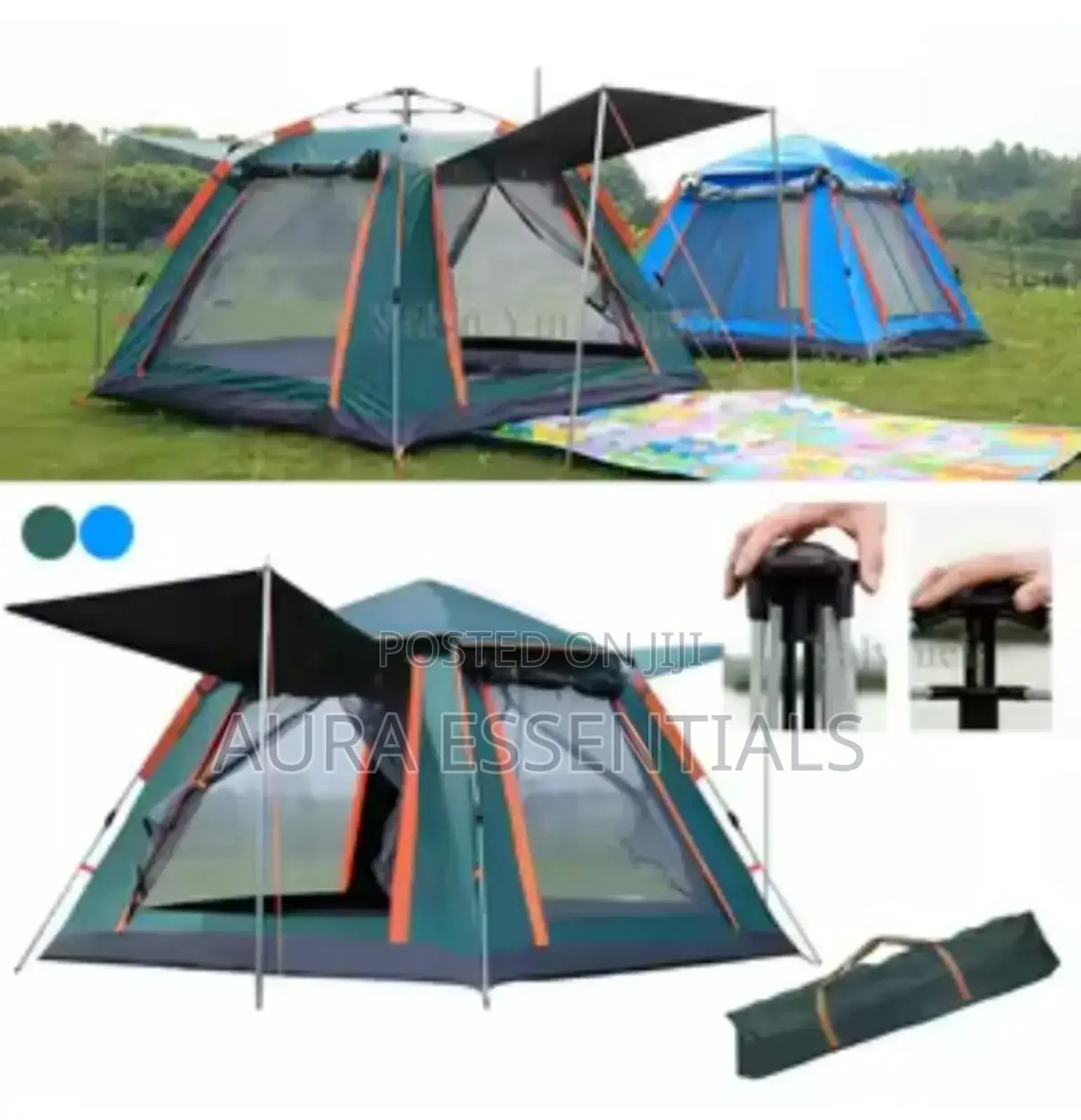 Waterproof Pop-Up Family Tent