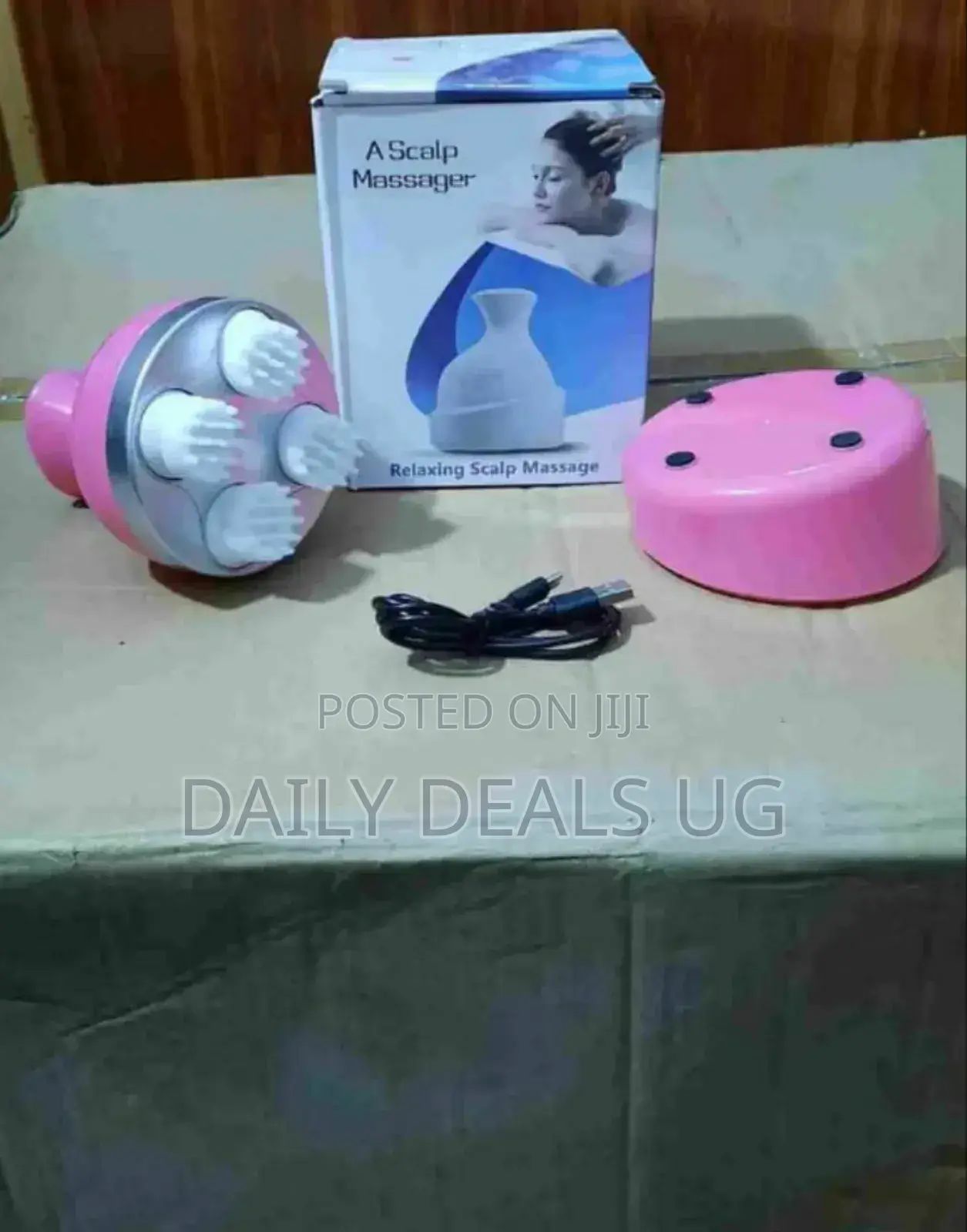 A Scalp Hair Massager