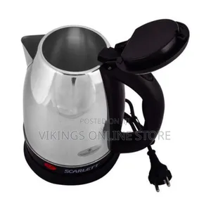 Scarlet Percolator, 2 Liters - Silver,Black