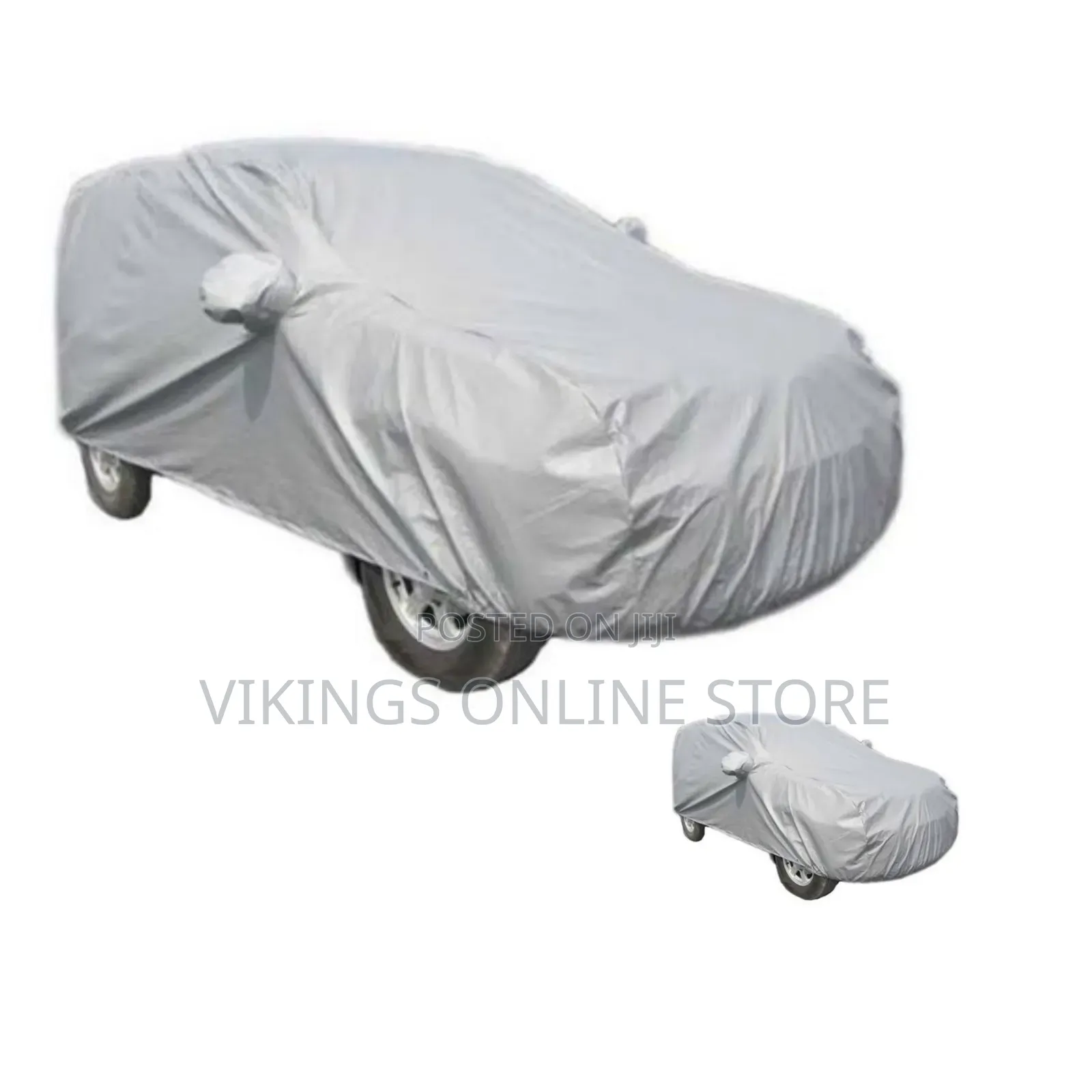 1pc Car Cover Waterproof for GMC Big Cars Grey