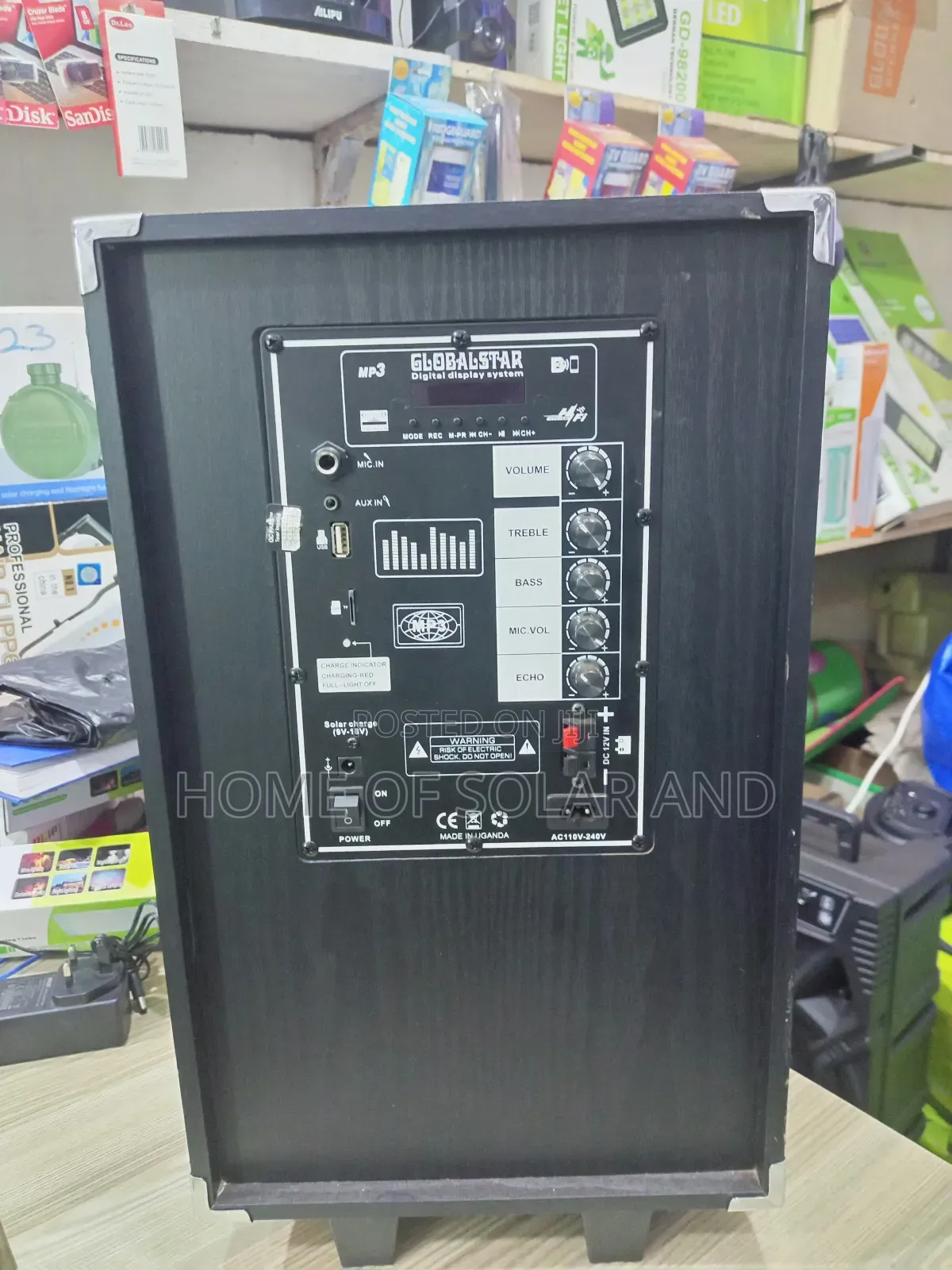 Global Star Rechargeable Speaker