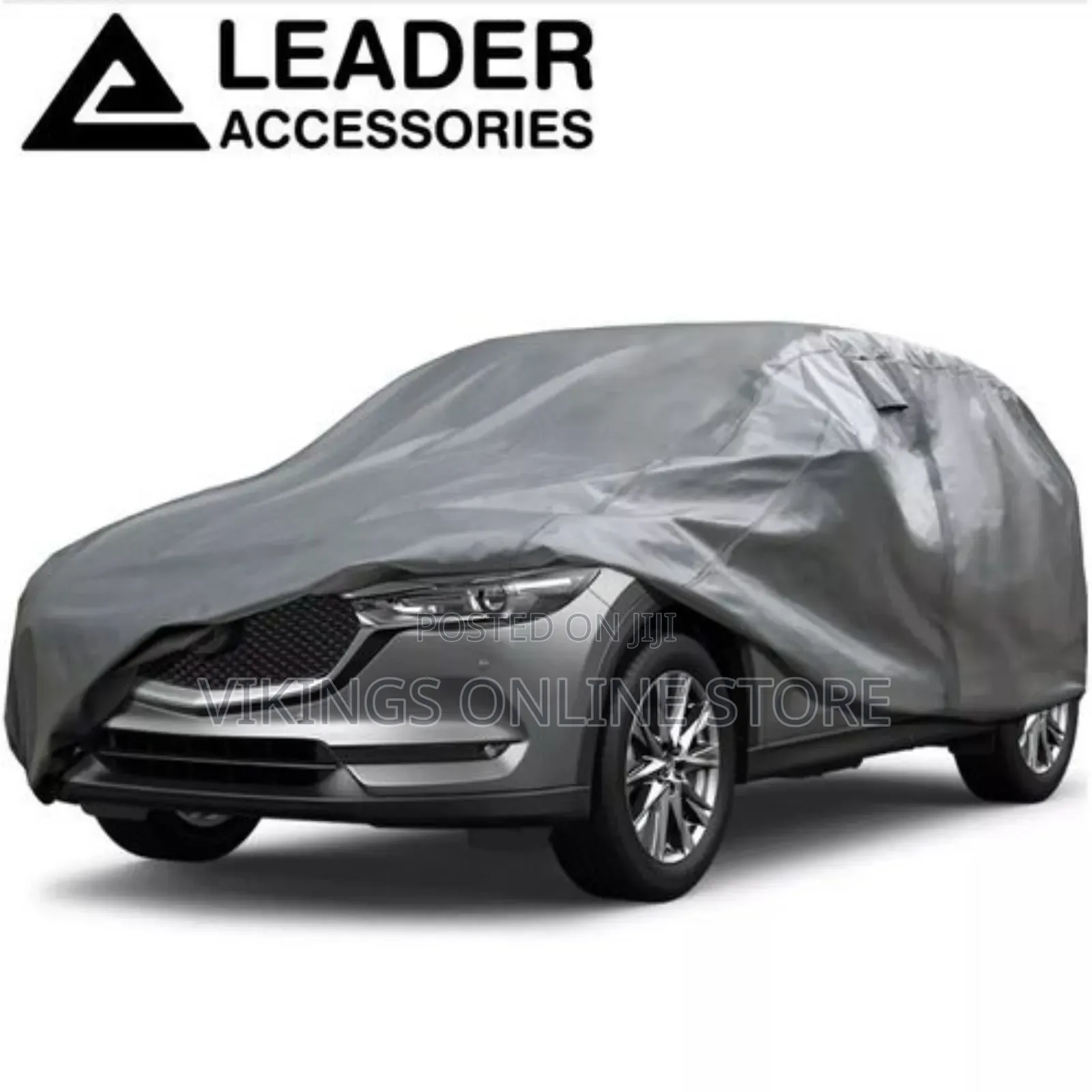 Car Cover for Harrier, Rav4, Noah All Mini-Suvs(XXL) Grey