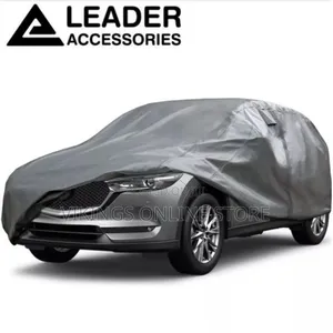 Car Cover for Harrier, Rav4, Noah All Mini-Suvs(XXL) Grey