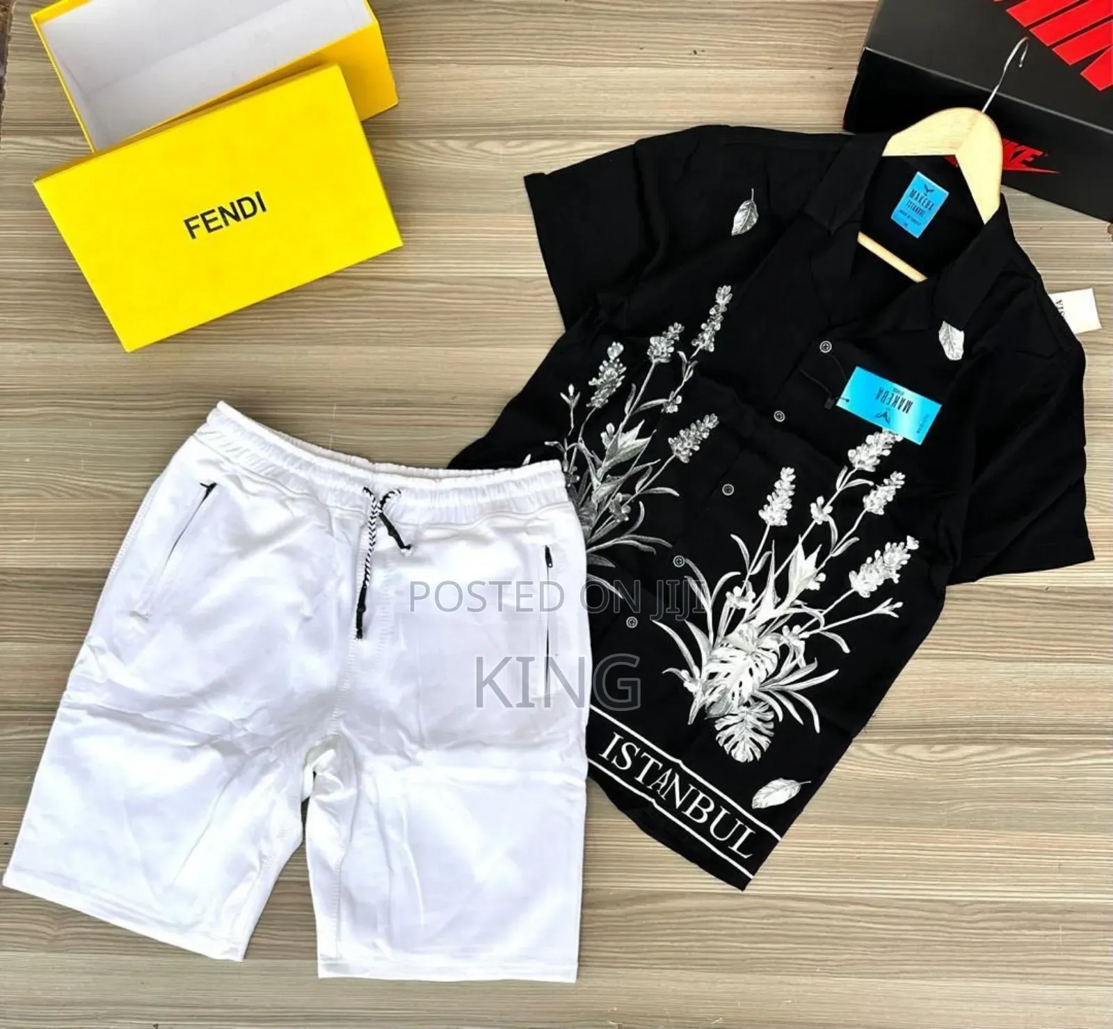 The Disco Inferno Shirt and Short 2in1
