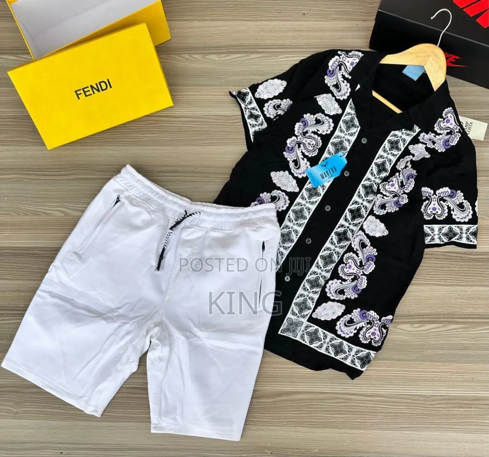 Heat Waves Set. Shirt and Short