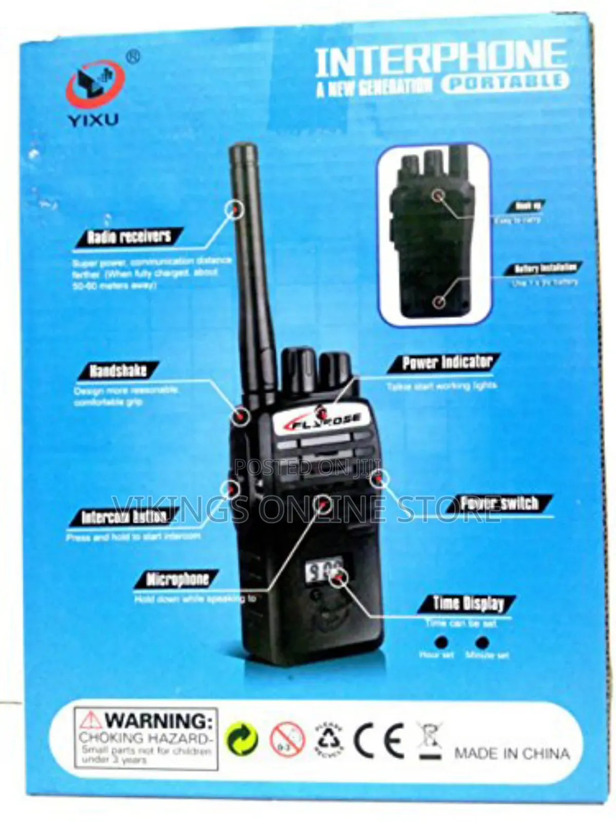 A Walkie Talkie Set for Kids